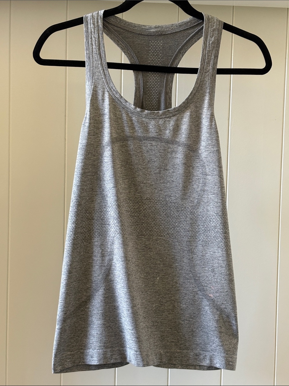 LuLulemon Women's Gray Racerback Tank Top